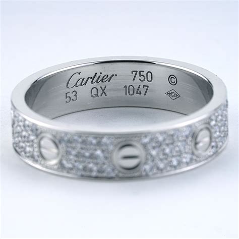 cartier love wedding band replica|love wedding band 8 diamonds.